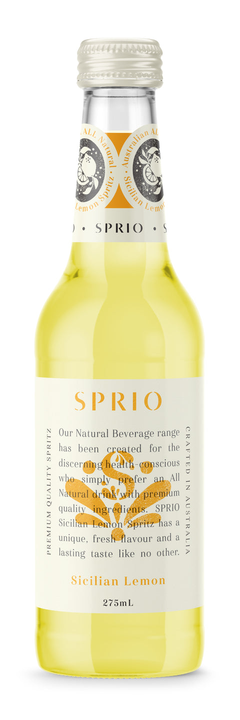 SPRIO Sicilian Lemon Spritz 4 Pack | 275mL