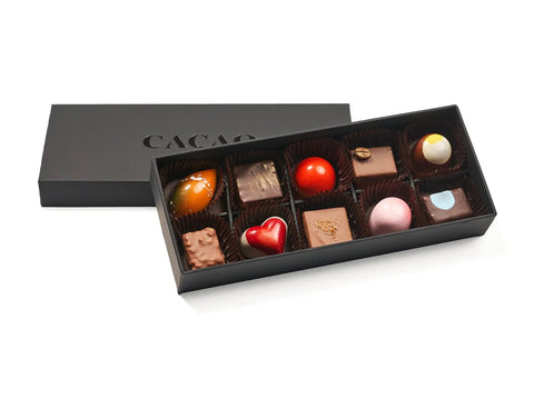 Cacao Signature Chocolate Gift Box 10 Pack