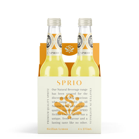 SPRIO Sicilian Lemon Spritz 4 Pack | 275mL