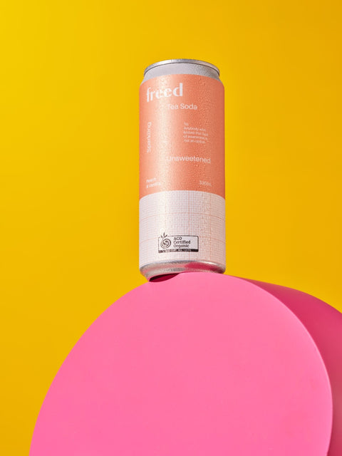 Freed Tea Soda Peach & Vanilla | 330mL