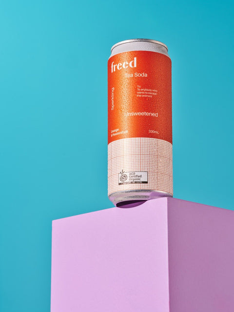 Freed Tea Soda Orange & Passionfruit | 330mL