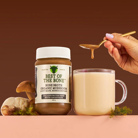 Best Of The Bone Organic Mushroom Bone Broth Concentrate | 390g
