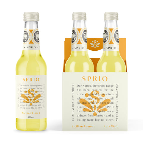 SPRIO Sicilian Lemon Spritz 4 Pack | 275mL