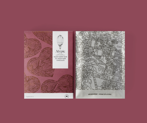 Atypic 75% Dark Chocolate with Mixed berries | 70g