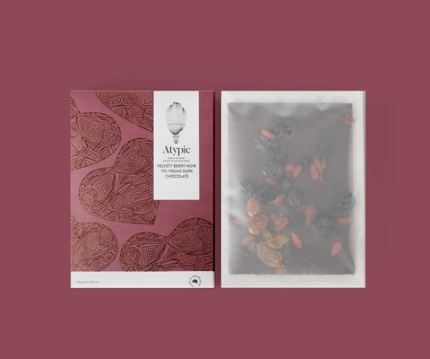 Atypic 75% Dark Chocolate with Mixed berries | 70g