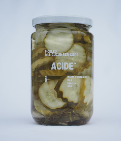 Acide Crinkle Dill Pickle Chips | 700g