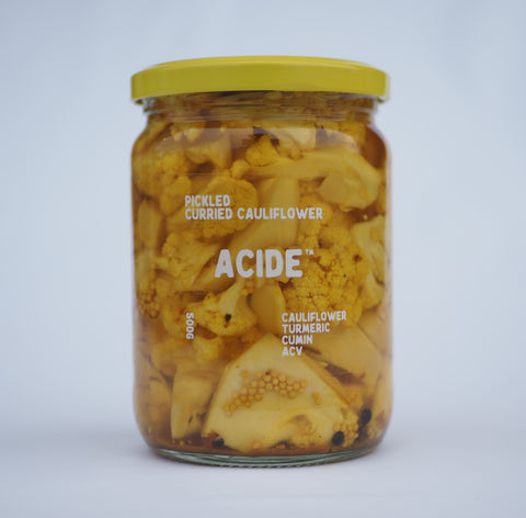 Acide Pickled Curried Cauliflower | 500g