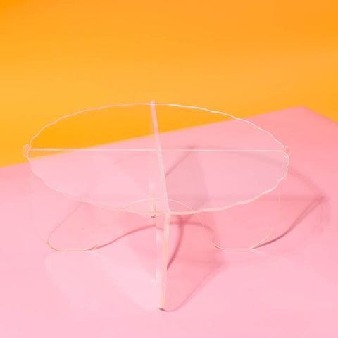 Plateau Gateau 3-Piece Cake Stand (Clear)-Cake & Candle-iPantry-australia