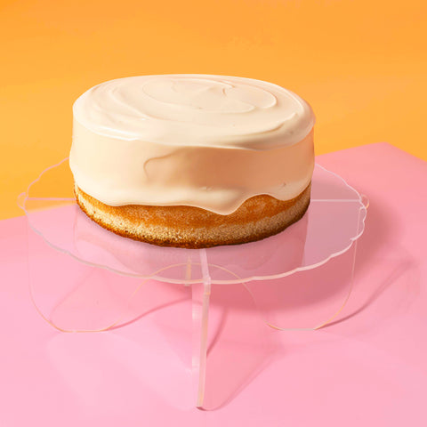 Plateau Gateau 3-Piece Cake Stand (Clear)-Cake & Candle-iPantry-australia