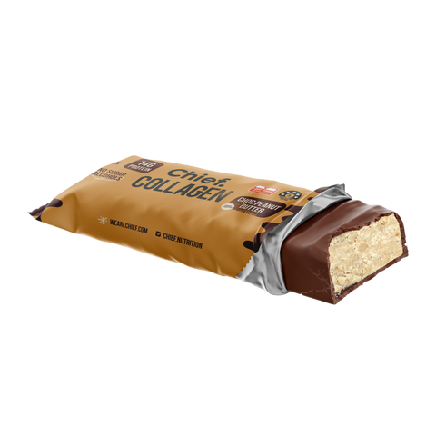 Chief Nutrition Choc Peanut Butter Collagen Bar | 45g
