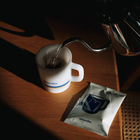 Dukes Coffee One Cup Coffee Bags Box of 6 Sachets| 18g
