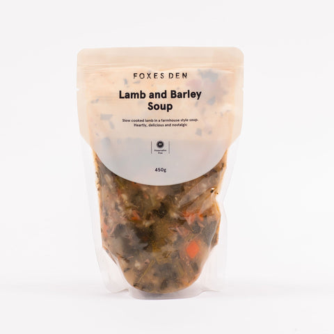 Foxes Den Lamb and Barley Soup | 450g