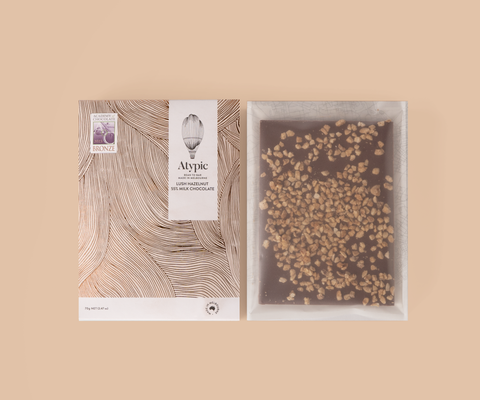 Atypic 55% Milk Chocolate Hazelnut Lush | 70g