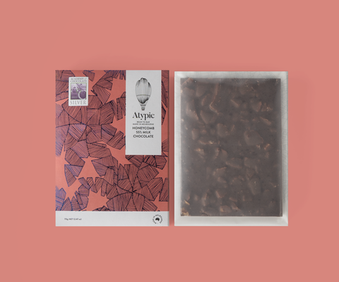 Atypic 55% Milk Chocolate with Honeycomb | 70g