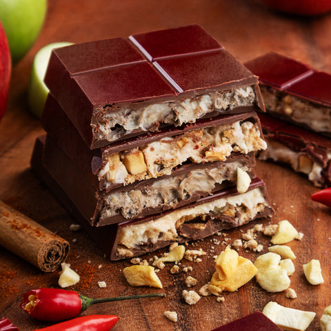 Choced Hot Apple Pie Chocolate Block 2 Pack