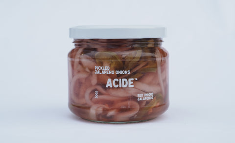 Acide Jalapeno Pickled Onions | 300g