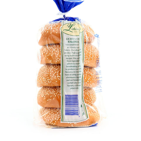 Lichtenstein's Bakehouse Sesame Seed Large Bagel 5 Pack