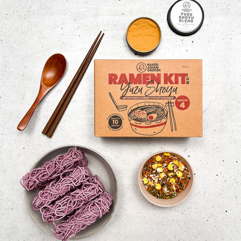 Naked Asian Grocer Yuzu Shoyu & Purple Sweet Potato Ramen Kit | 316g