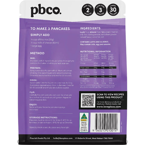 Protein Bread Co Protein Pancakes Mix Plant Protein | 300g