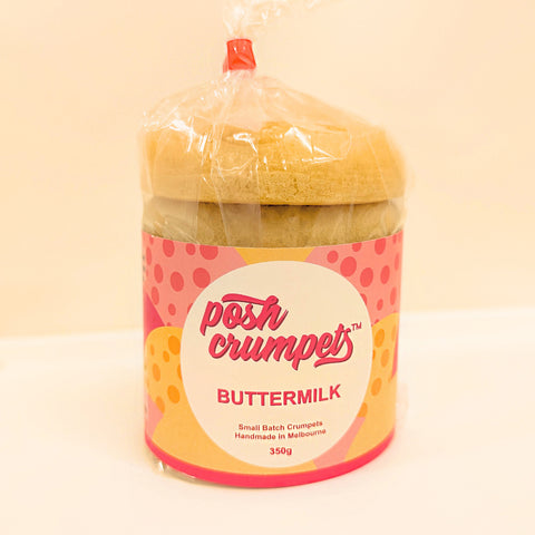 Posh Crumpets Buttermilk Crumpets 5 Pack | 350g