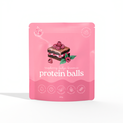 Sneaky Wholefoods Raspberry Brownie Balls Protein Ball Mixes | 300g