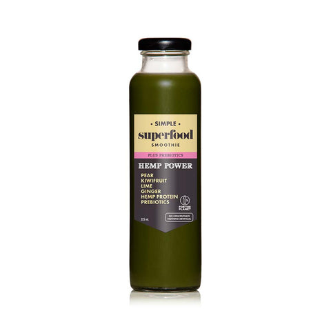 Simple Superfood Juices + Prebiotics Hemp Power | 325mL