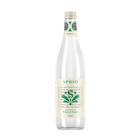 SPRIO 1860 Volcanic Spring Sparkling Mineral Water | 750mL