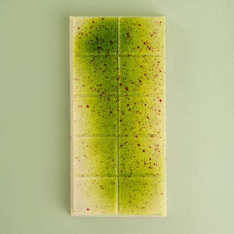 Choced Strawberry Matcha Chocolate Block