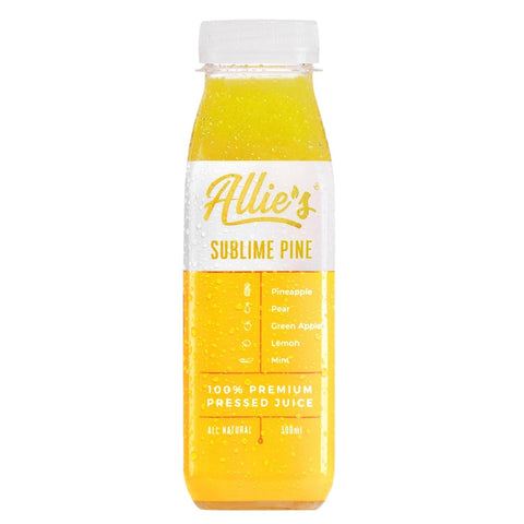 Allie's Sublime Pine 300mL Cold Pressed Juice (EXP 10 - 08 - 24) - Allie's