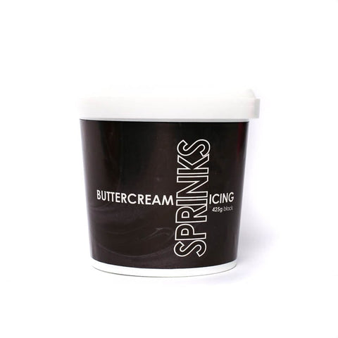 Black Buttercream (425g)-Sprinks-iPantry-australia