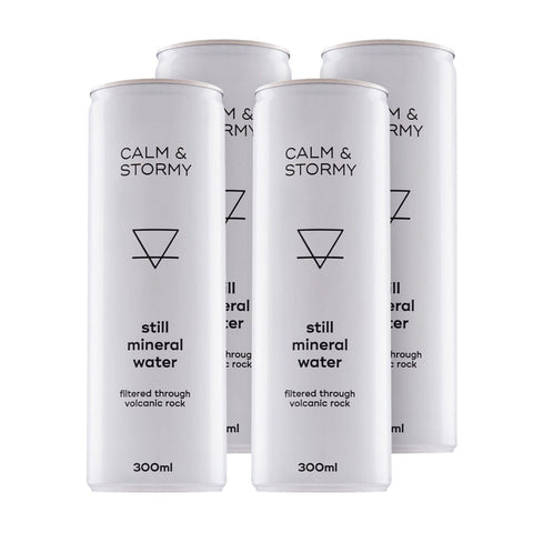 Calm & Stormy Still Mineral Water 300ml 4pk - Calm & Stormy