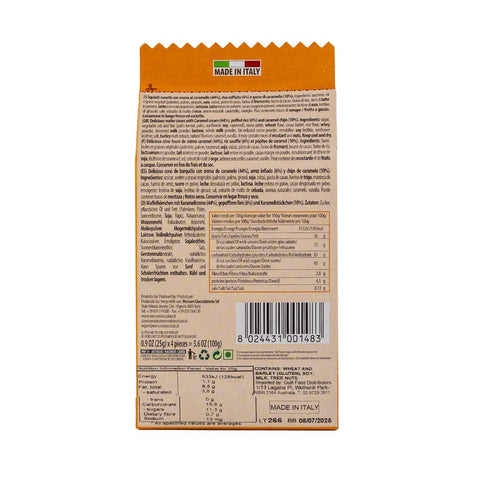 Caramel Cono Snack Box 4 x 25g - Messori