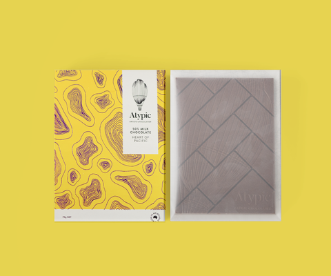 Atypic 50% Heart of Pacific Milk Chocolate | 70g
