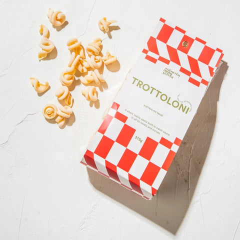 Dried Trottoloni Pasta 375g - Saturday Night Pasta