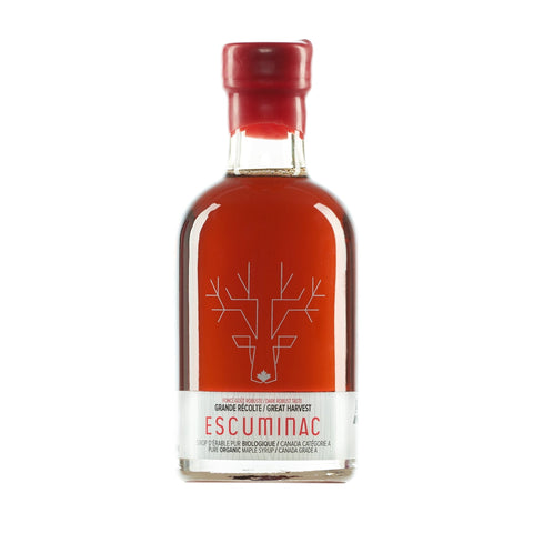 Escuminac Great Harvest Organic Maple Syrup 200ml - Escuminac
