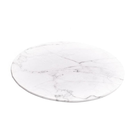 Food Presentation Board (Marble) - 10" Round-BAKE GROUP-iPantry-australia