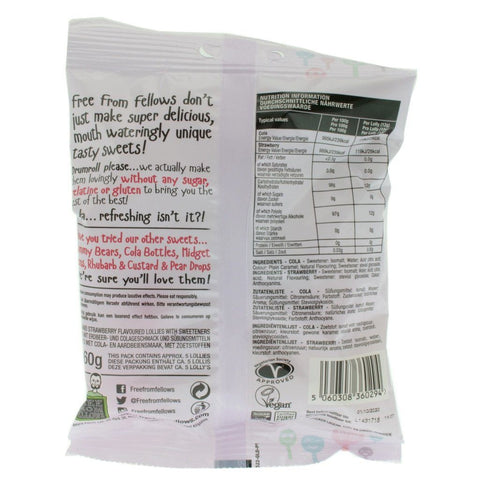Free From Fellows Sugar Free Lollipops 60g-Indulgence-Free From Fellows-iPantry-australia