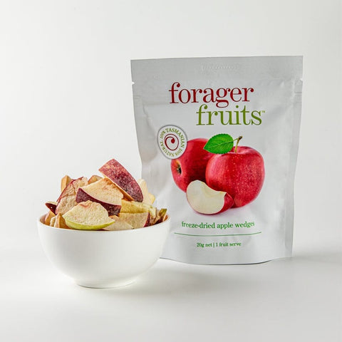 Freeze Dried Apple Wedges 20g-The Forager Food Co.-iPantry-australia