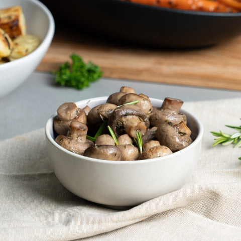 Garlic & Thyme Button Mushrooms 285g-FIG-iPantry-australia