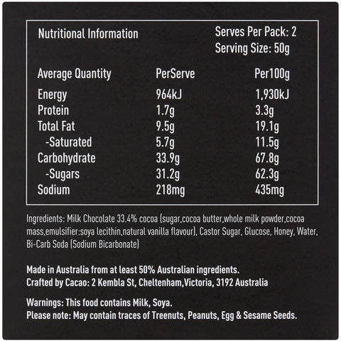 Honeycomb (Backyard Honey) Petit Bites 100g - (EXP 29.02.24)-Indulgence-Cacao-iPantry-australia