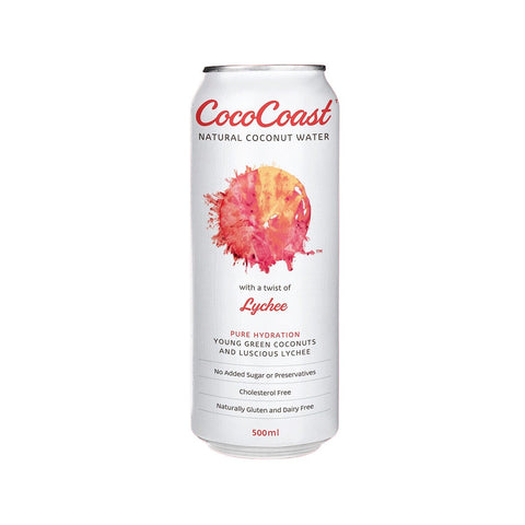 Lychee Coconut Water 500ml - Coco Coast