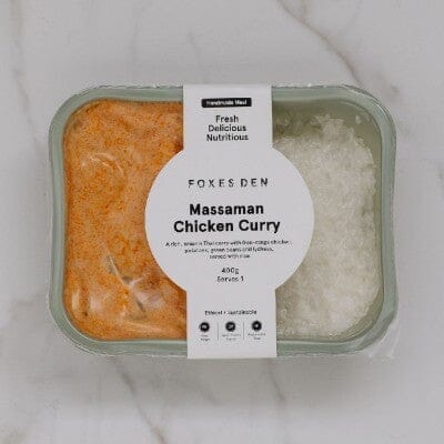 Massaman Chicken Curry 400g (EXP 06.05.24)-Restaurants/Meal Kits-Foxes Den-iPantry-australia