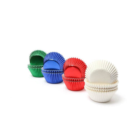 Medium Red Foil Baking Cups (50 Pack)-PAPYRUS-iPantry-australia
