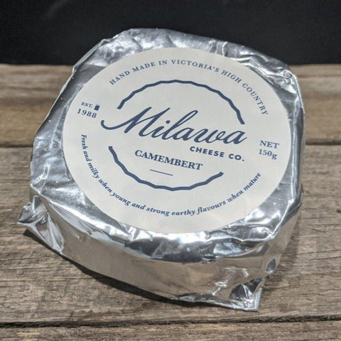 Milawa Camembert 150g (BB 28 - 08 - 24) - Milawa Cheese Co
