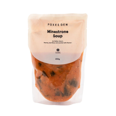 Minestrone Soup 450g - Foxes Den