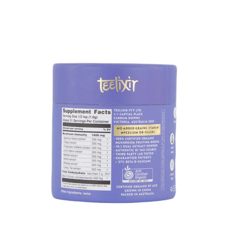 Mushroom Immunity 50g - Teelixir