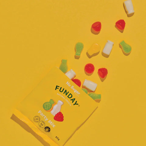 Party Mix 50g-Indulgence-Funday Natural Sweets-iPantry-australia