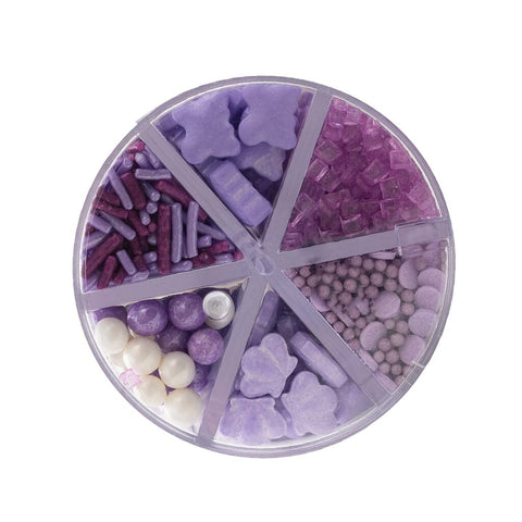 Purple Mystic 6 Cell Sprinkles (85g)-Sprinks-iPantry-australia