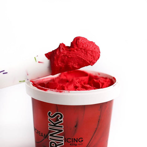 Red Buttercream (425g)-Sprinks-iPantry-australia