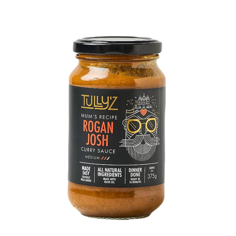 Rogan Josh Curry Sauce 375g - Tully'z